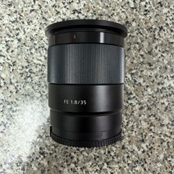 Sony Lens 35mm f1.8 FE
