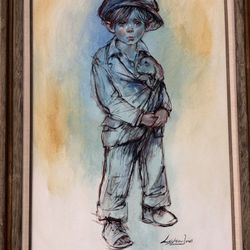 Leighton Jones Art Print Wall Mount Framed 