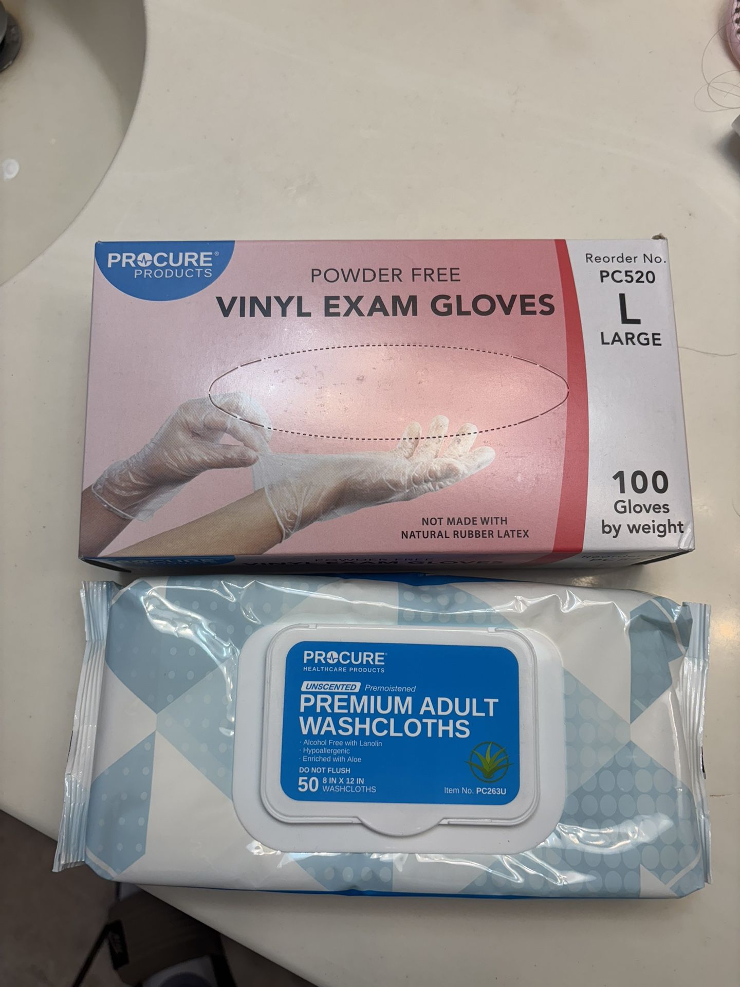 Adult Wipes And Gloves