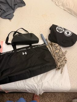 Under Armour Black Duffle Bag