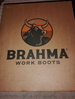 Brand new steel toe boots for work
