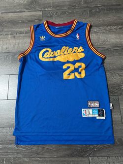 Adidas LeBron James Cleveland Cavaliers Hardwood Classics Jersey Size Large