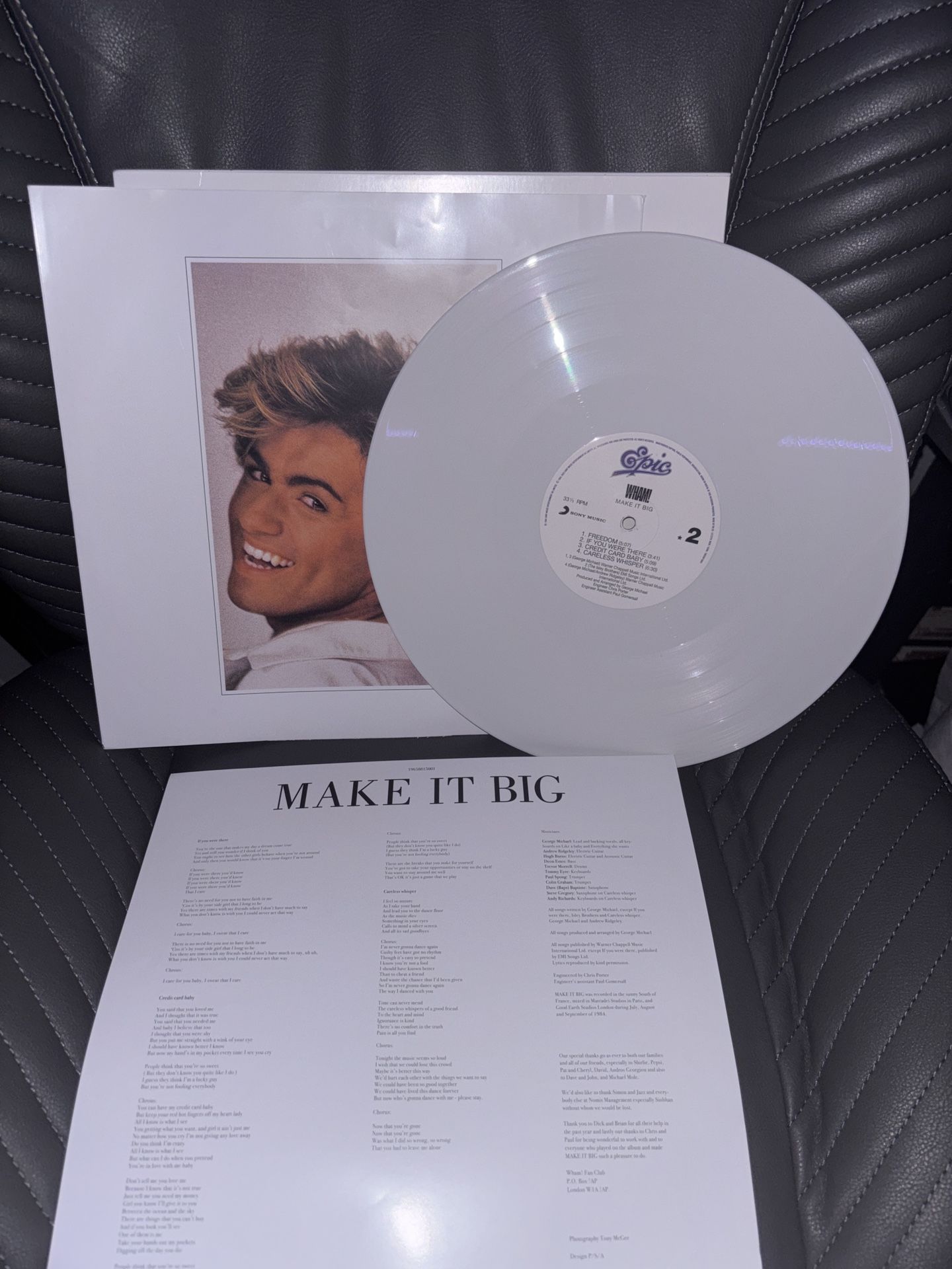 Wham! Make it Big Vinyl White