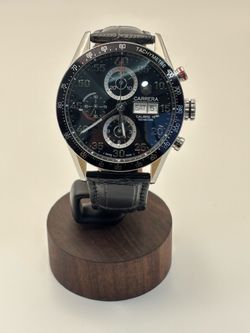 TAG Heuer Carrera Calibre 16 Chronograph 43mm – CV2A10.FC6235 – Black Dial