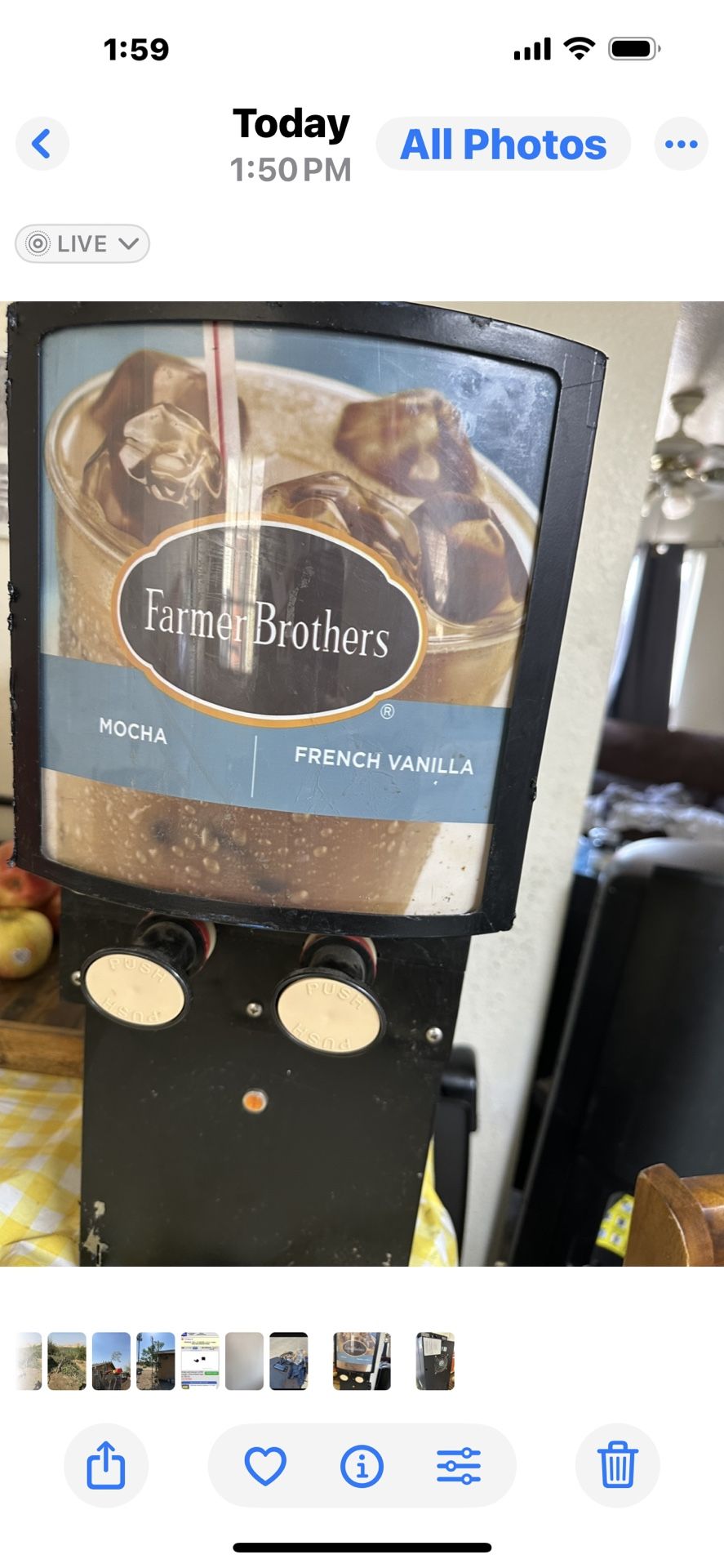 Farmer Brothers coffee maker