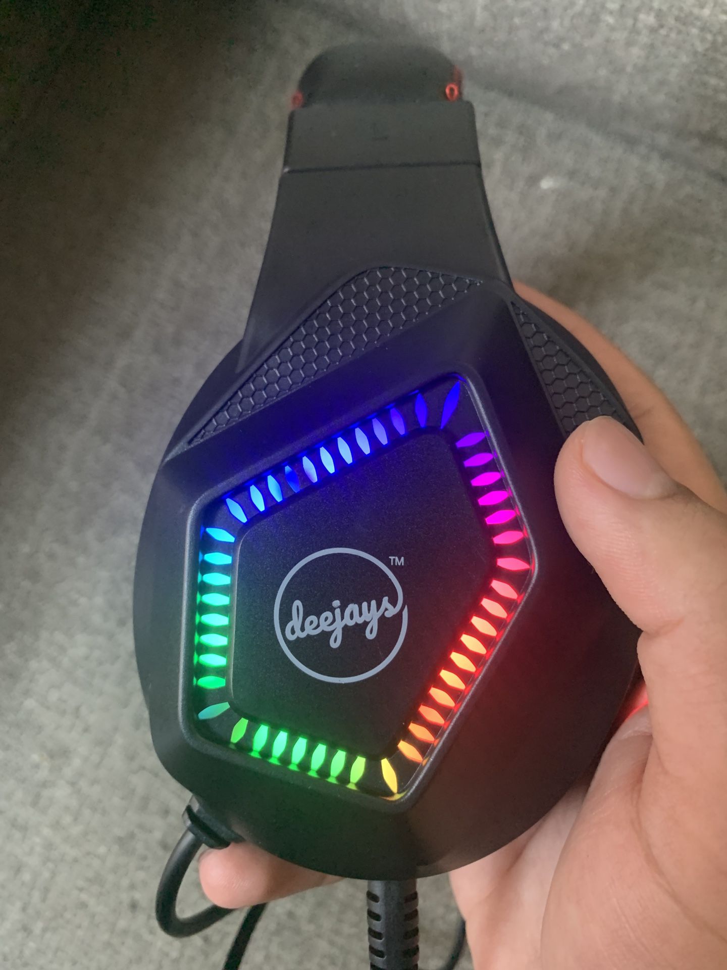 Gaming Headset With LED Lights