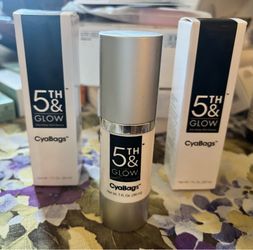 5th & Glow CyaBags Under-Eye Serum ~ 2 New + 1 Bonus