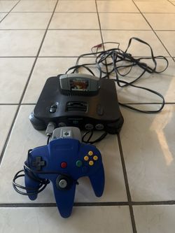 Nintendo 64 With Game 