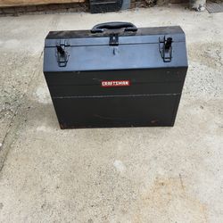 Small and large metal toolbox