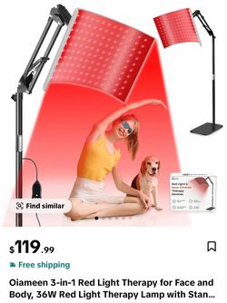 Red Light & Near Infrared Therapy Device