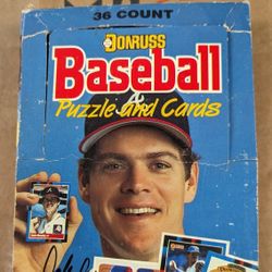 80s Donruss Baseball Cards (Unopened)