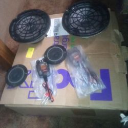 Bose Midrange And 2 Tweeters And 2 Crossovers