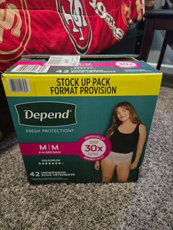 Depends Underwear Woman Medium
