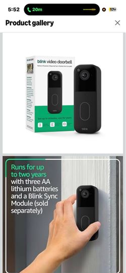 Blink Video Doorbell