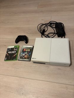 White Xbox One Console Bundle