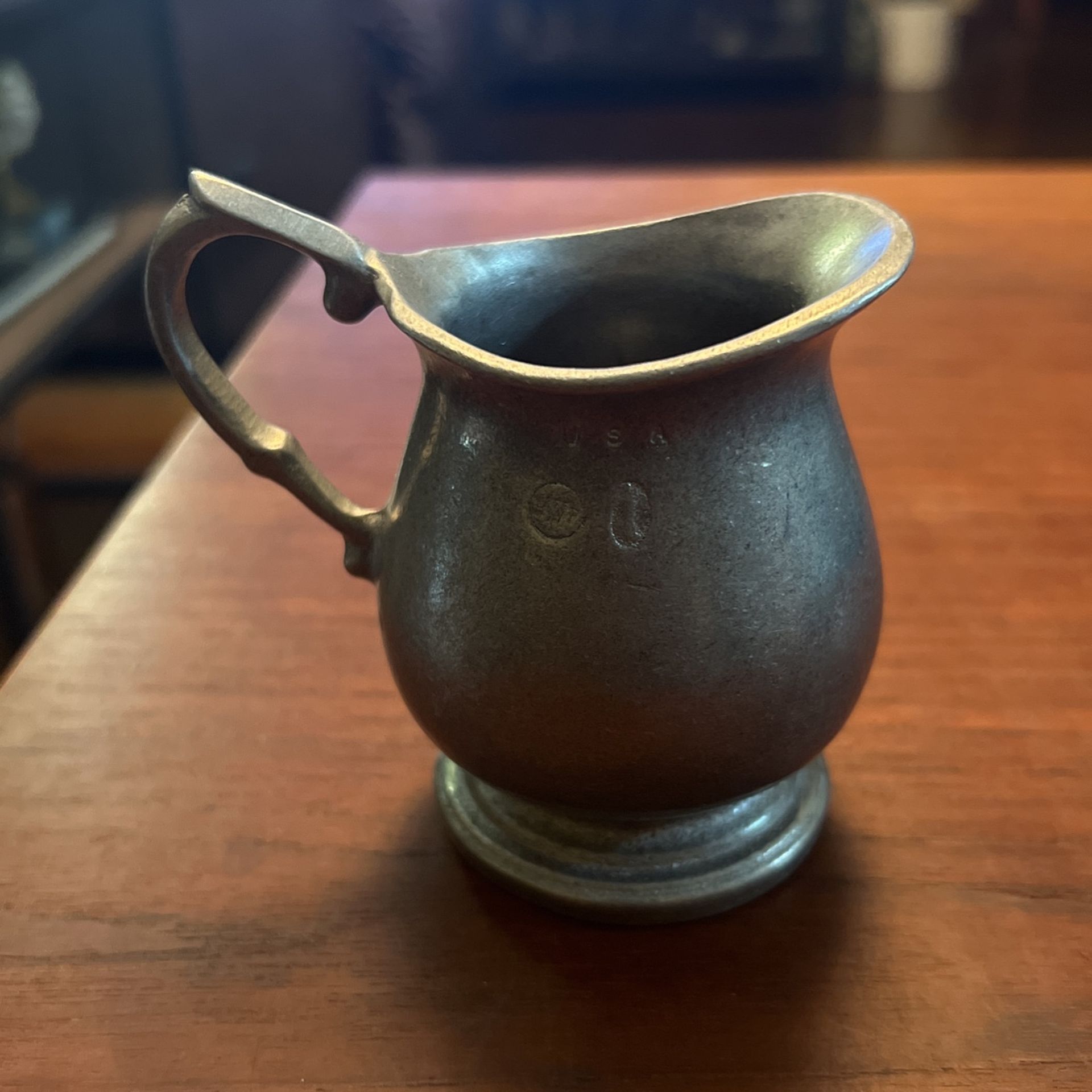 Signed Wilton Armetale  Small Pewter Pitcher 