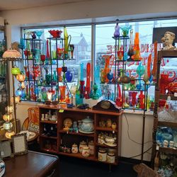 Glassware, Antiques, Lamps, Vintage, Clothing, Retro, Mid Century, 