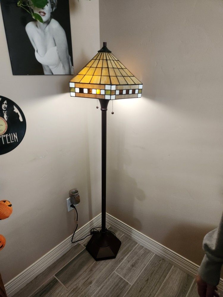 Antique Stain Glass Floor Lamp,All Products : American Fashion Style Bags On Sale