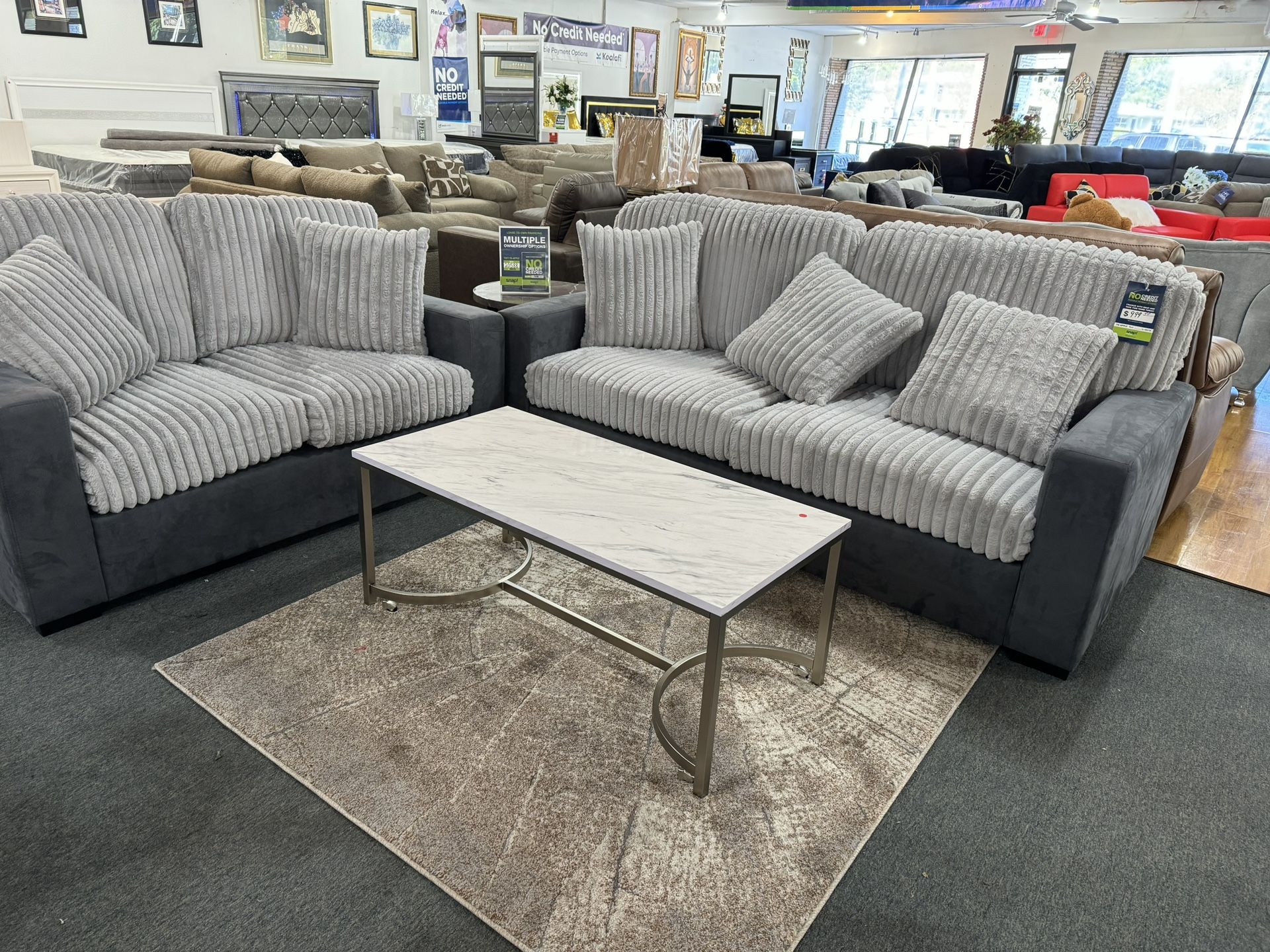 Sofa And Loveseat