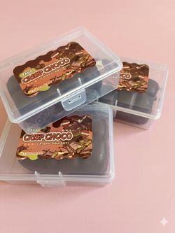 Mini Dubai chocolate crunch, crisp