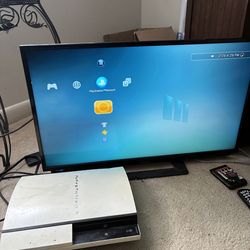 Ps3 fat console all wires no controller