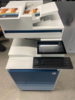 Hp Color LaserJet Managed MFP E877 Copier