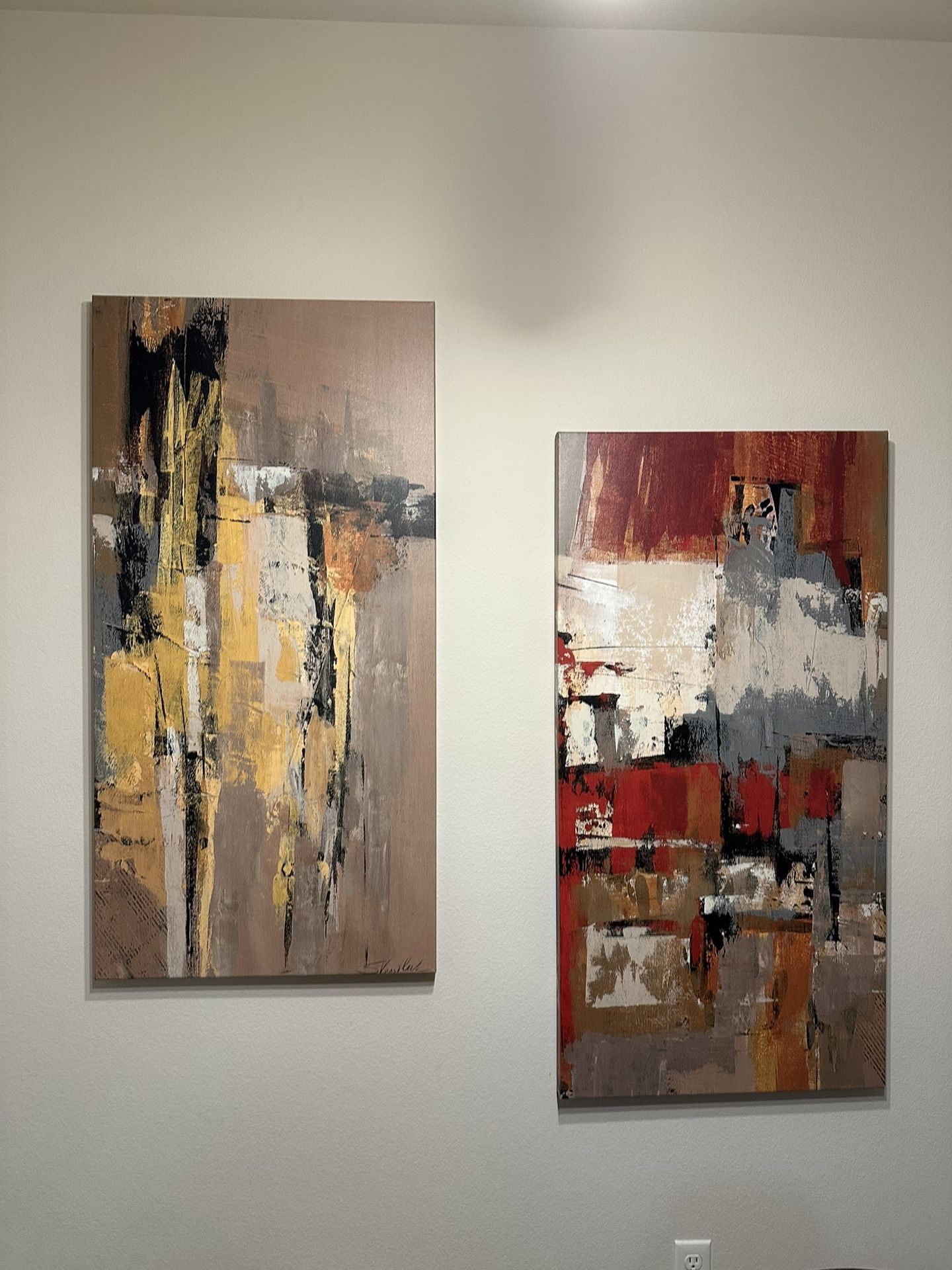 Pair of paintings