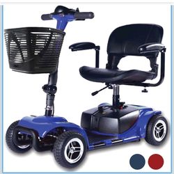  4 Wheel Mobility Scooter Powered Wheelchair 