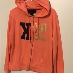 Womens Large Zip Up Sweatshirt 