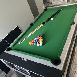 Swivel Multi Game Table (pool, air hockey, ping pong)