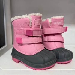 Baby Girl Snow Boots Size 7