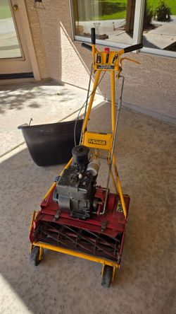 McLane 10-Blade Reel Mower - Fresh Service / Carb Overhaul - Works Great
