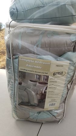 Queen bed blanket set