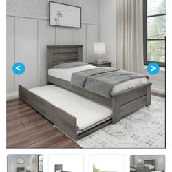 Twin Bed With Trundle - Pottery Barn. Like NEW