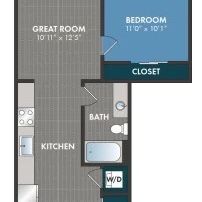 APARTMENT SUBLEASE TOP FLOOR WITH PRIVATE OFFICE