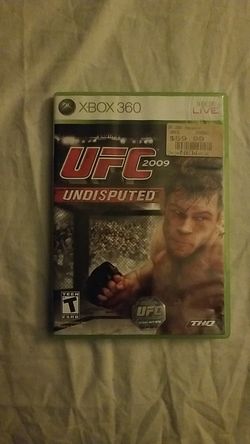 Ufc 2009 undisputed xbox 360