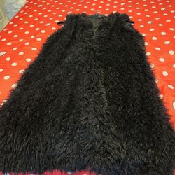 Faux Fur Long Vest