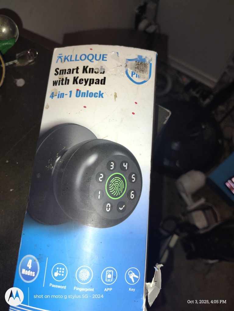Smart Knob With Keypad