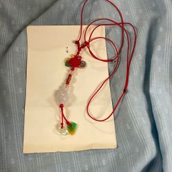 purple jade vase necklace  . it is real AJafe  