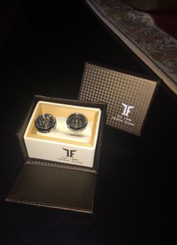 TF Est. 1968 Geneve Suisse Cufflinks