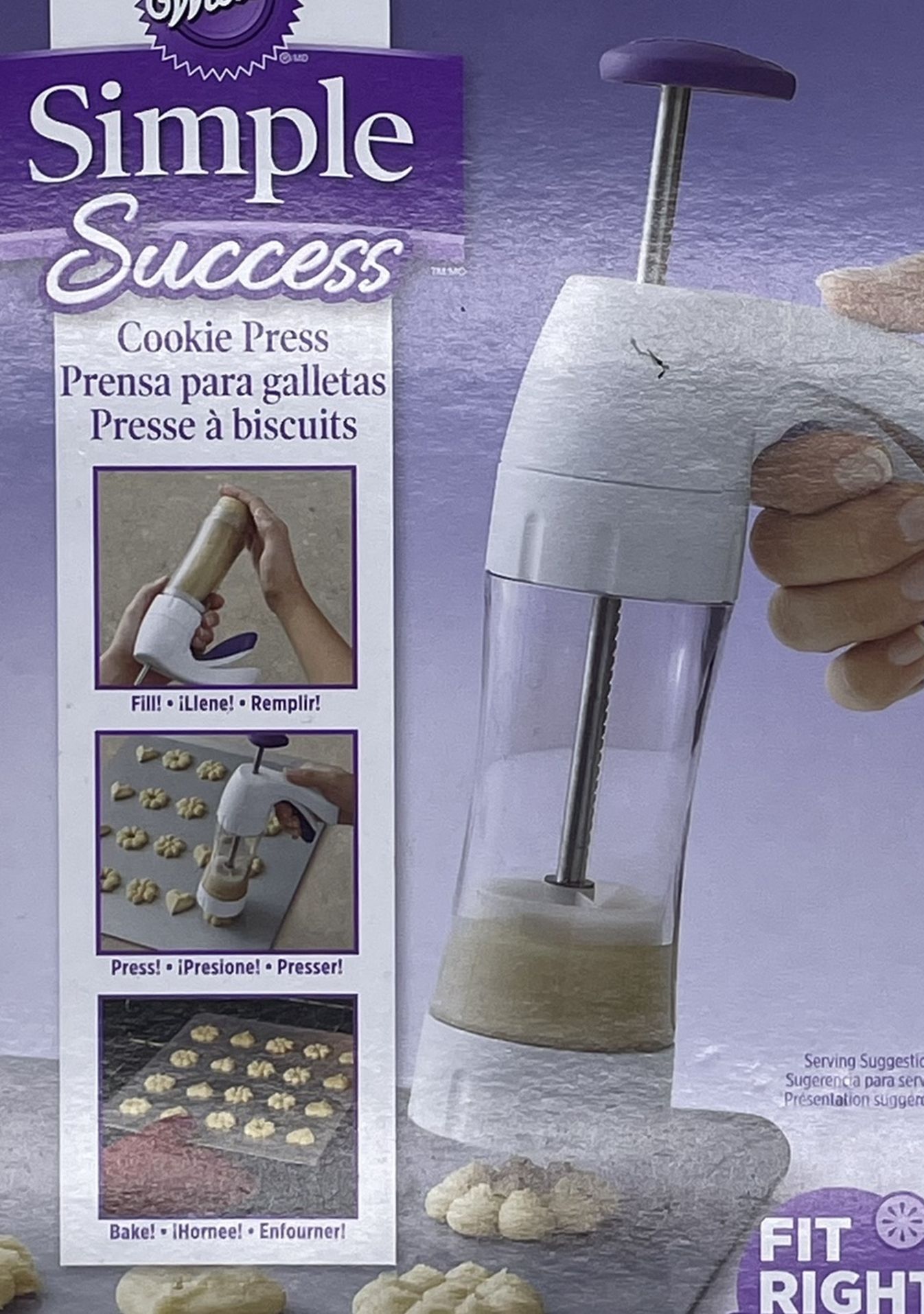 Wilton Simple Success Cookie Press