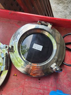 ST0347-155 Porthole SS ' Ocean Alexander ' 9.5"