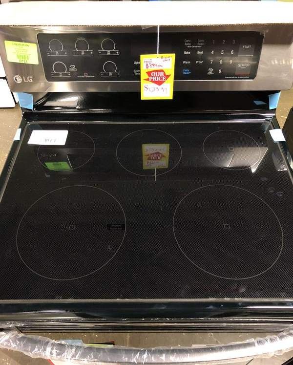 LG Electric Stove (Model:LRE3061BD) XCX