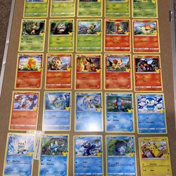 Pokemon 25th Anniversary McDonalds Cards Complete Set Pikachu