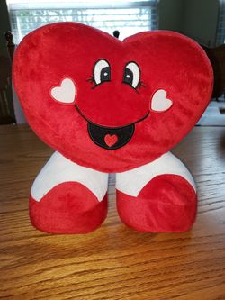 Valentine's Stuffed Standing Animal