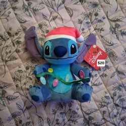DISNEY STITCH CHRISTMAS PLUSH 