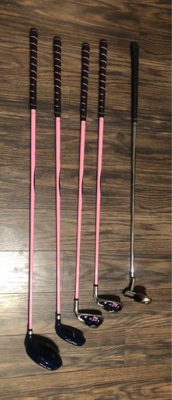 Girls Dunlop LOCO kid, Crazy Kid Jr 9-12 Golf Set