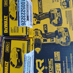 DeWalt XR Brushless Atomic Hammer Drill & Impact Gun