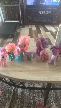 8- my lil ponys 35.00