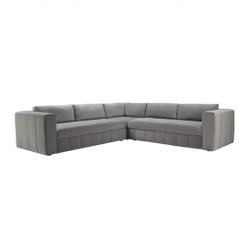 Z Gallerie Gray Morgan Sectional Sofa